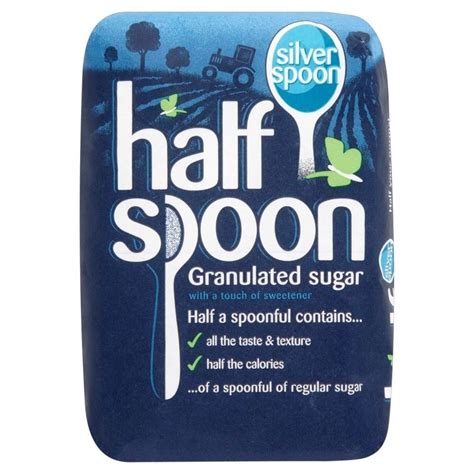 half spoon granulated sugar